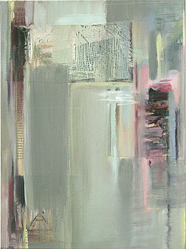 Ohne Titel, Öl, Coll. a. Lwd., 40 x 30 cm, 2006