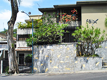 Die ehemalige „Galerie félix“ in Caracas